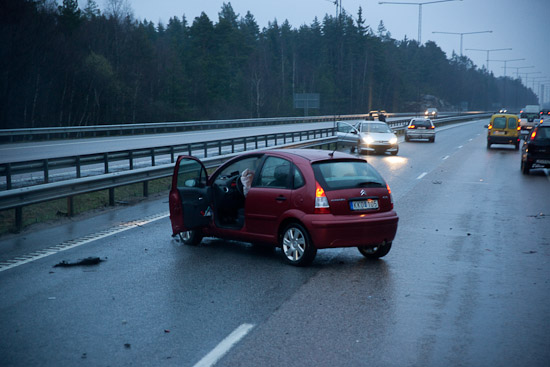 Trafikolycka E-18 Järfälla Trafikolycka E-18 Järfälla