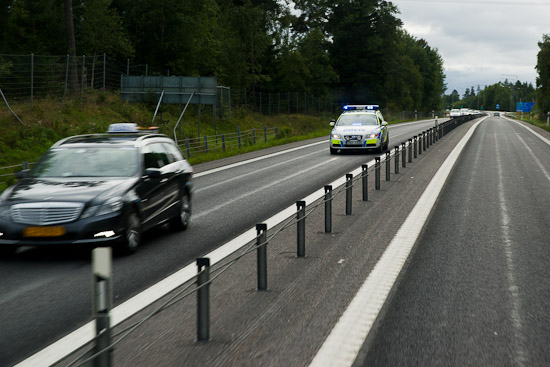 Det är jag som möter polisen - inte min chef Det är jag som möter polisen - inte min chef