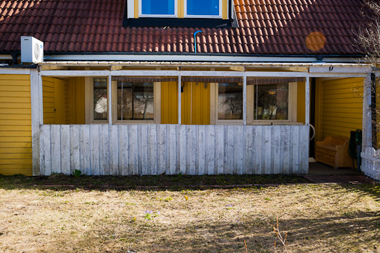 Den inglasade altanen börjar ta form – spix