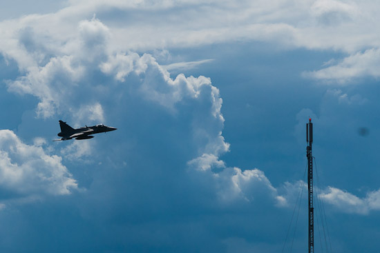 Finalen stod JAS-39 Gripen för Finalen stod JAS-39 Gripen för