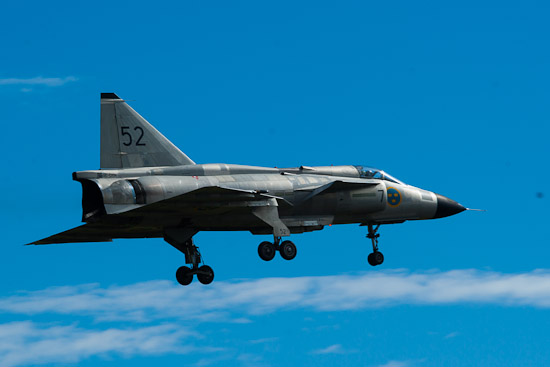 Mest ljud för pengarna bjöd AJS-37 Viggen på Mest ljud för pengarna bjöd AJS-37 Viggen på