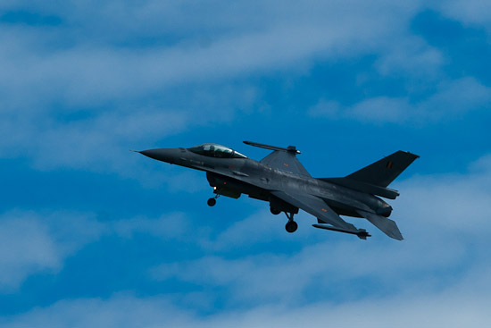 F-16 Fighting Falcon för flyguppvisningar F-16 Fighting Falcon för flyguppvisningar