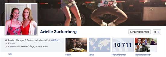 Arielle Zuckerberg jobbar för Google Arielle Zuckerberg jobbar för Google