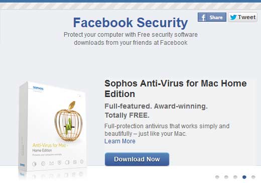 Gratis antivirus från Facebook Gratis antivirus från Facebook