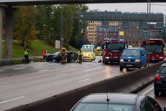 Trafikolycka med personskador Trafikolycka med personskador