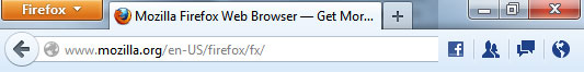 Inloggad på Facebook med nya Firefox 17 Inloggad på Facebook med nya Firefox 17