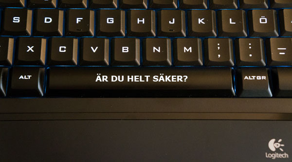 Nytt tangentbord minskar risken för särskrivningar Nytt tangentbord minskar risken för särskrivningar