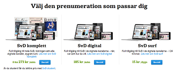 Så lätt fortsätter du läsa SvD helt gratis Så lätt fortsätter du läsa SvD helt gratis