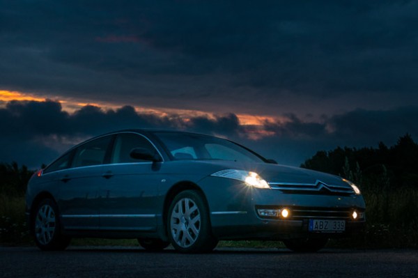 Citroen C6 2.7 HDi -07 utgör testbilen Citroen C6 2.7 HDi -07 utgör testbilen