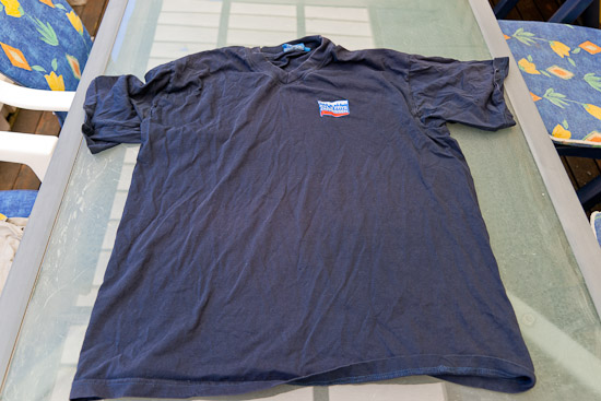 Snygg V-ringad T-shirt Snygg V-ringad T-shirt