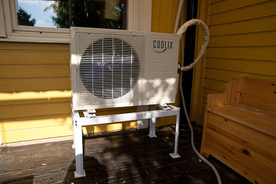 Coolix luftvärmepump - utedelen Coolix luftvärmepump - utedelen