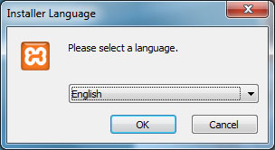 XAMPP finns bara på engelska och tyska XAMPP finns bara på engelska och tyska