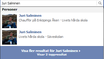 Kopierade profiler på Facebook Kopierade profiler på Facebook