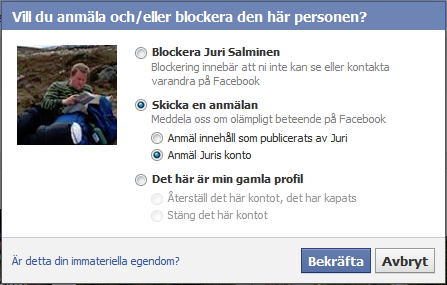 Markera "Skicka anmälan" Markera "Skicka anmälan"